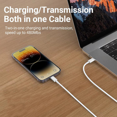 Fast Charging USB - C to Lightning Cable for iPhone - InspiredGrabs.com